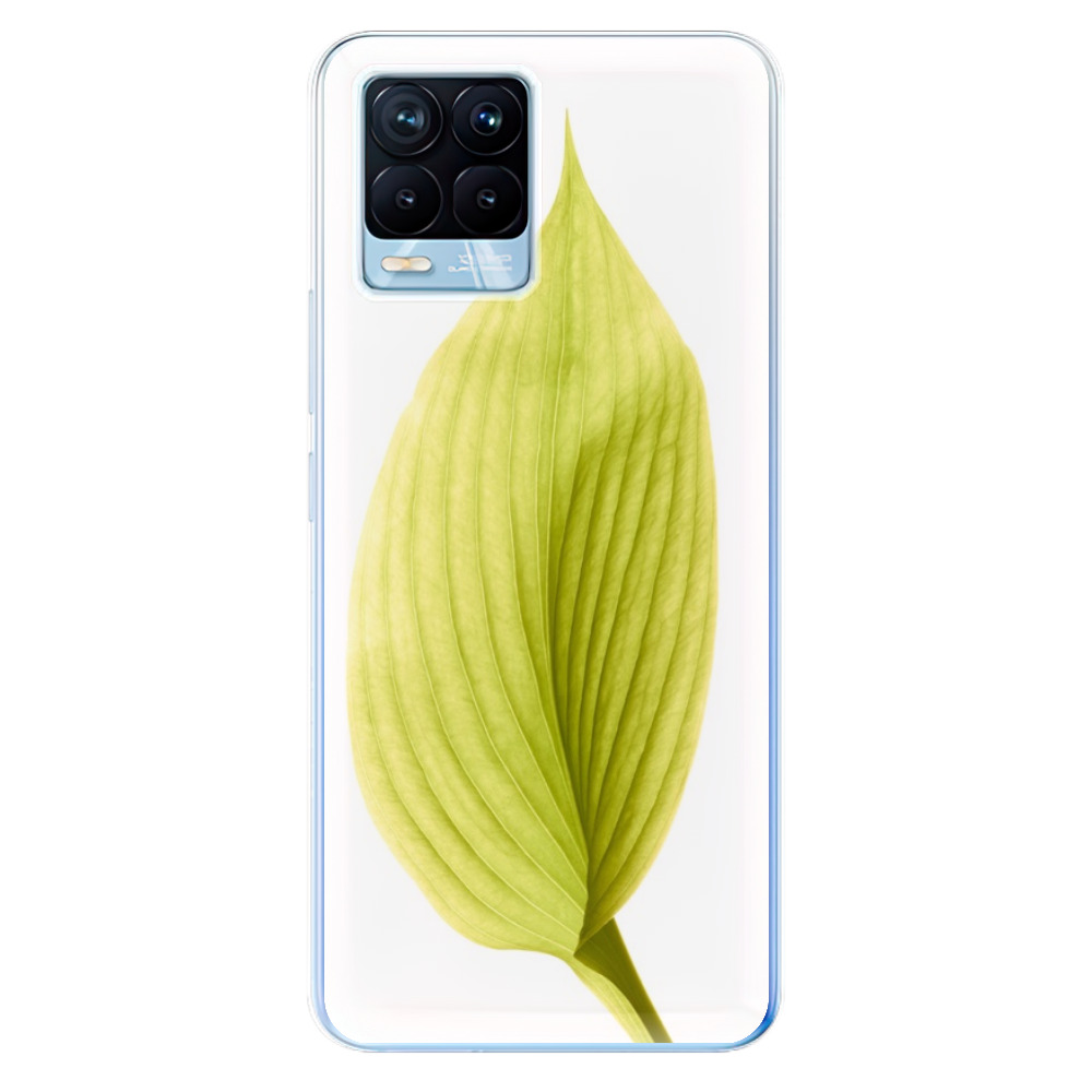 Odolné silikónové puzdro iSaprio - Green Leaf - Realme 8 / 8 Pro