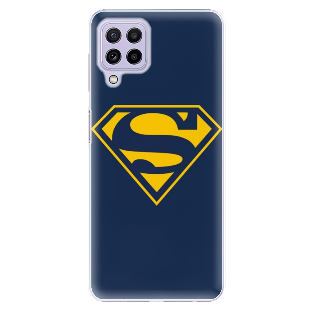 Odolné silikónové puzdro iSaprio - Superman 03 - Samsung Galaxy A22