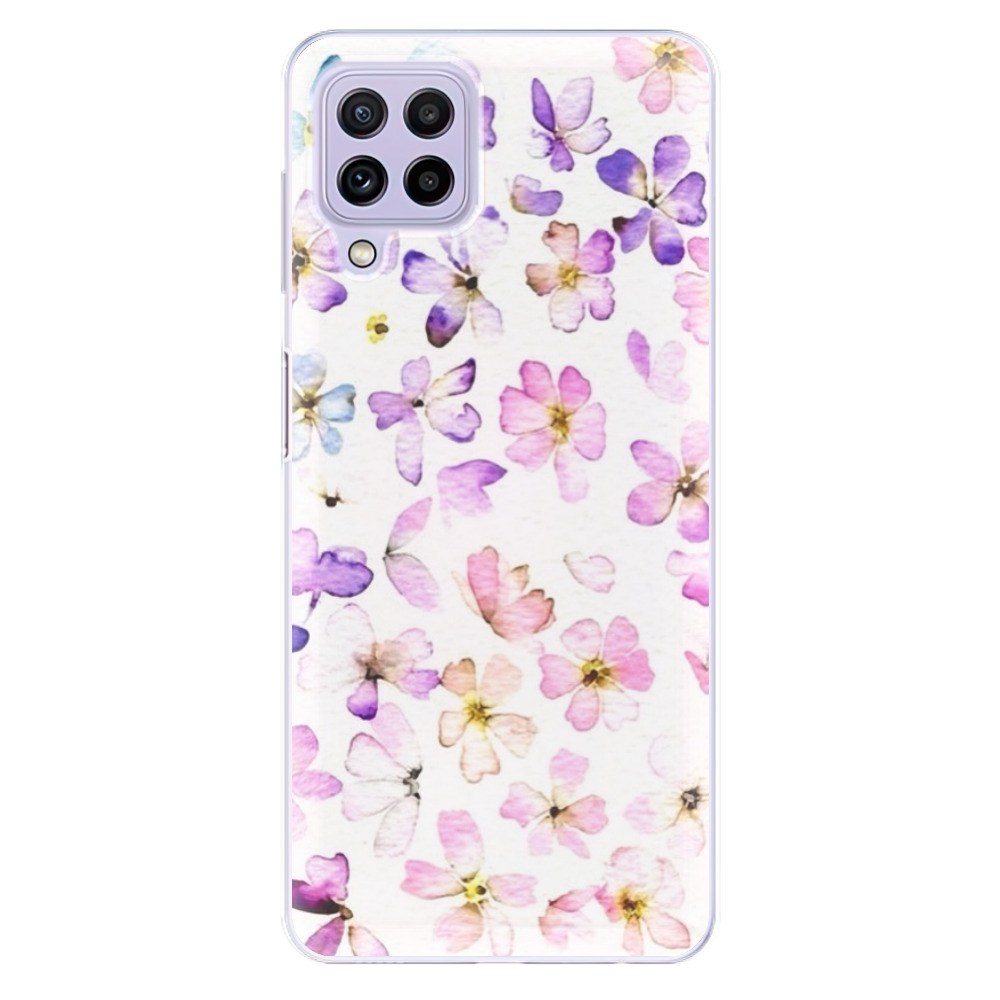 Odolné silikónové puzdro iSaprio - Wildflowers - Samsung Galaxy A22