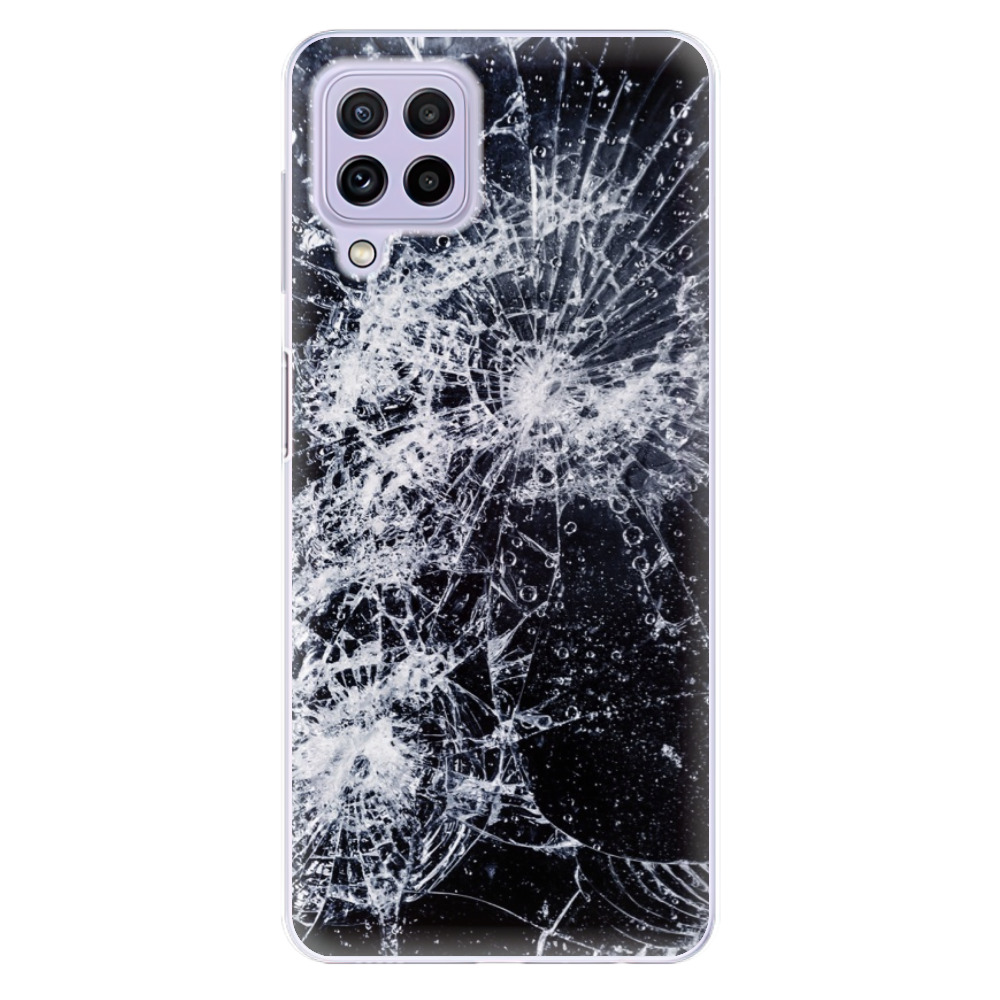 Odolné silikónové puzdro iSaprio - Cracked - Samsung Galaxy A22
