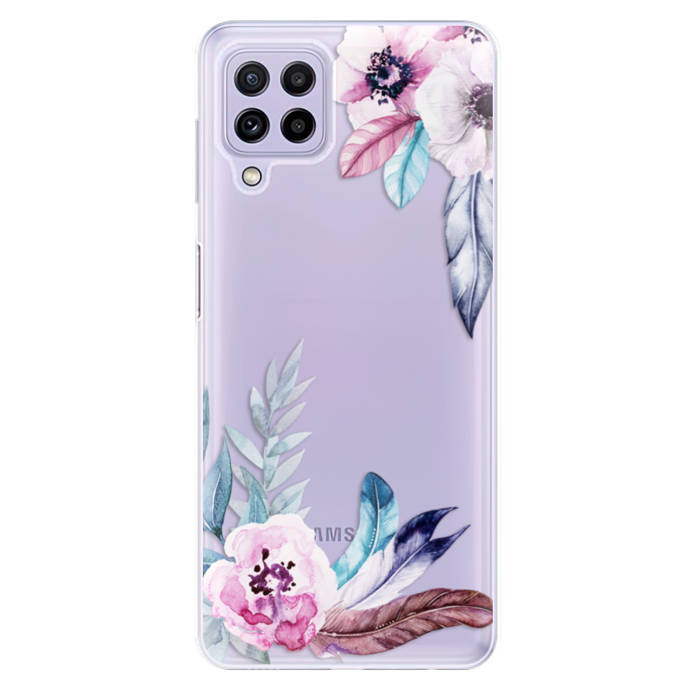 Odolné silikónové puzdro iSaprio - Flower Pattern 04 - Samsung Galaxy A22