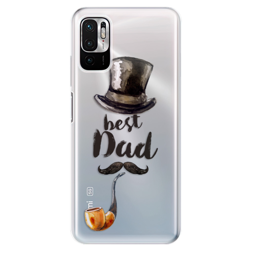 Odolné silikónové puzdro iSaprio - Best Dad - Xiaomi Redmi Note 10 5G