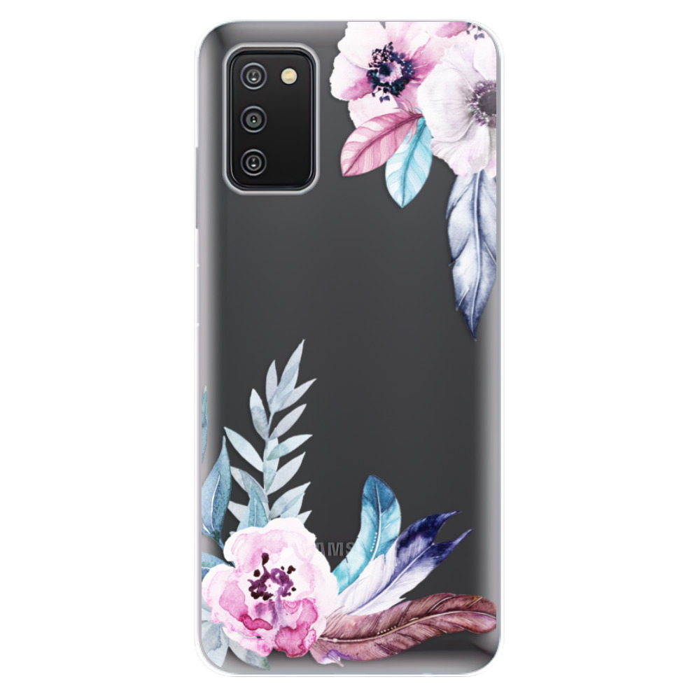 Odolné silikónové puzdro iSaprio - Flower Pattern 04 - Samsung Galaxy A03s