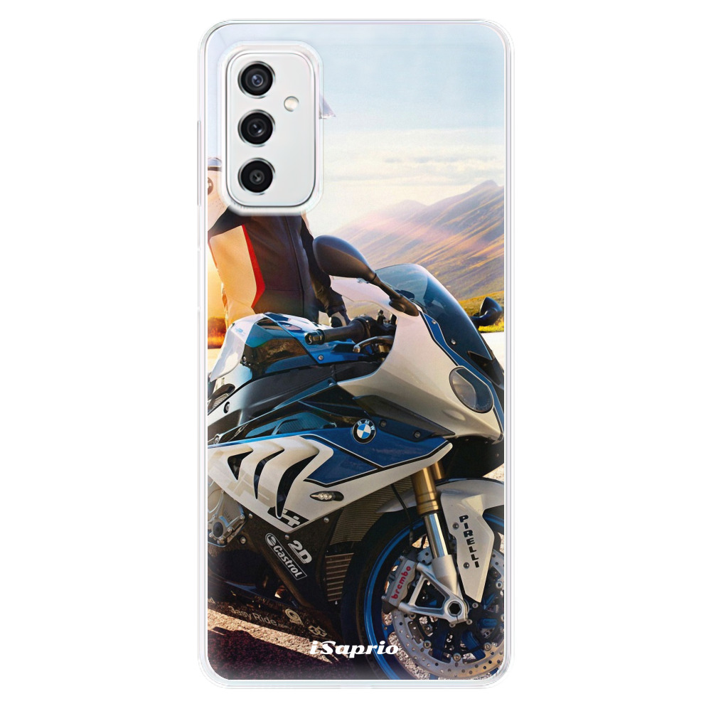 Odolné silikónové puzdro iSaprio - Motorcycle 10 - Samsung Galaxy M52 5G