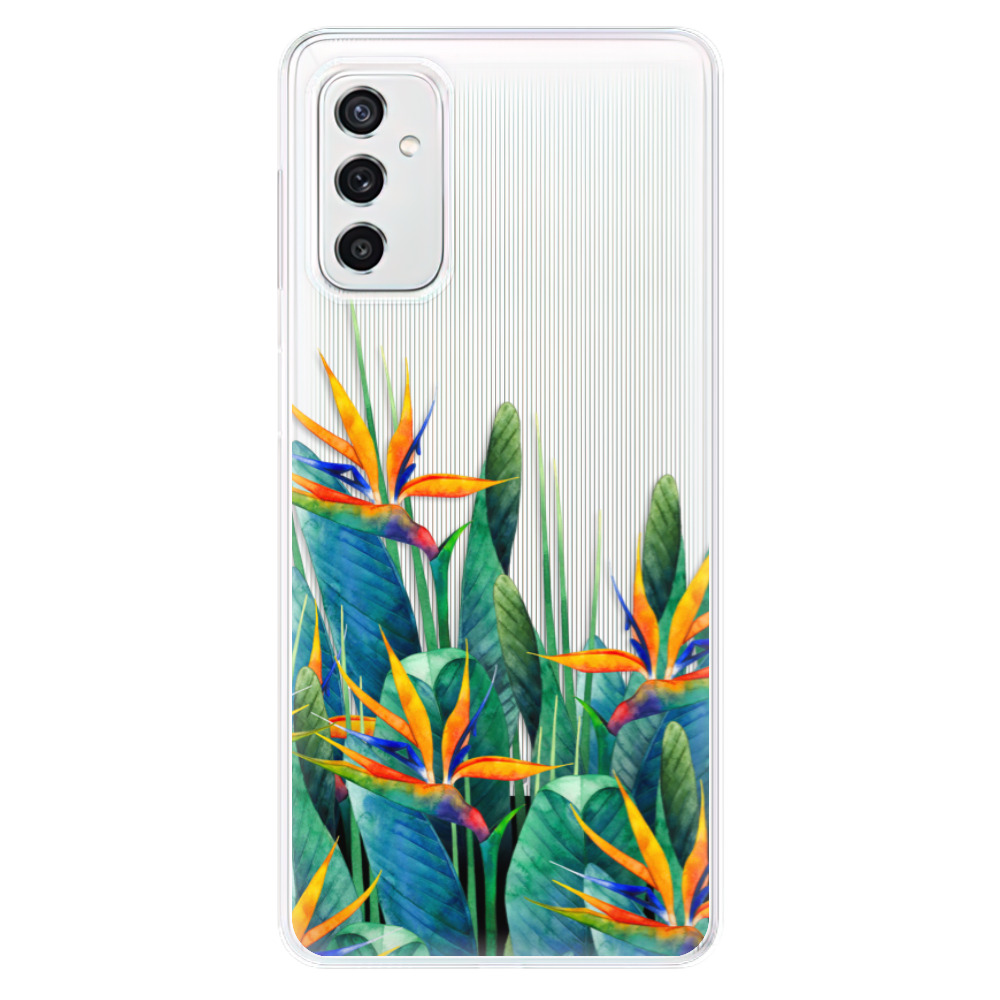 Odolné silikónové puzdro iSaprio - Exotic Flowers - Samsung Galaxy M52 5G