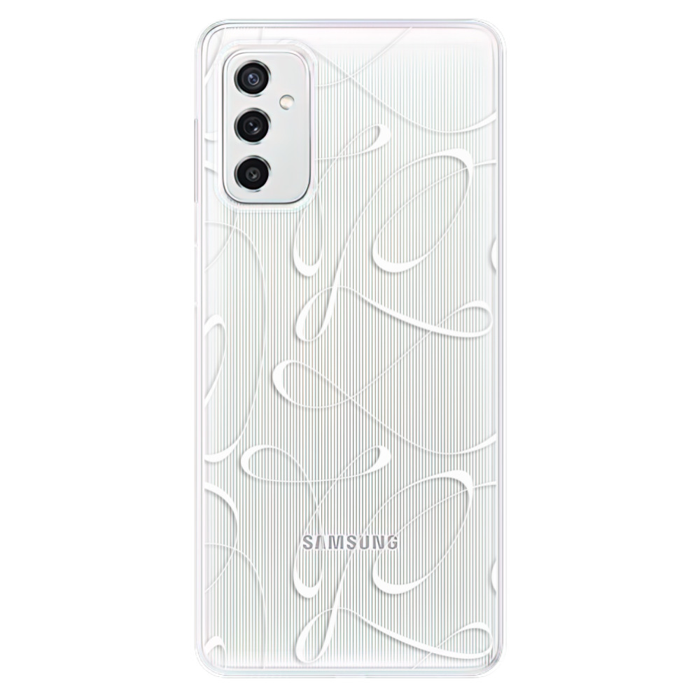 Odolné silikónové puzdro iSaprio - Fancy - white - Samsung Galaxy M52 5G