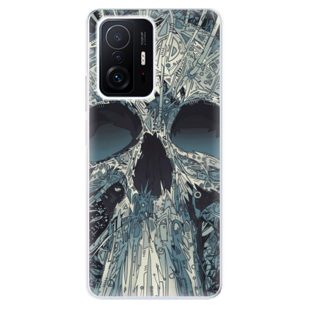 Odolné silikónové puzdro iSaprio - Abstract Skull - Xiaomi 11T / 11T Pro
