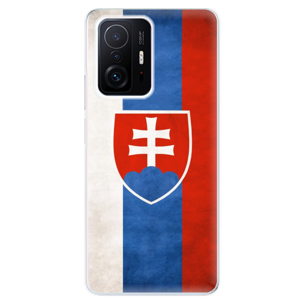 Odolné silikónové puzdro iSaprio - Slovakia Flag - Xiaomi 11T / 11T Pro