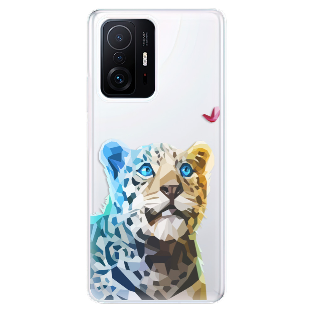 Odolné silikónové puzdro iSaprio - Leopard With Butterfly - Xiaomi 11T / 11T Pro