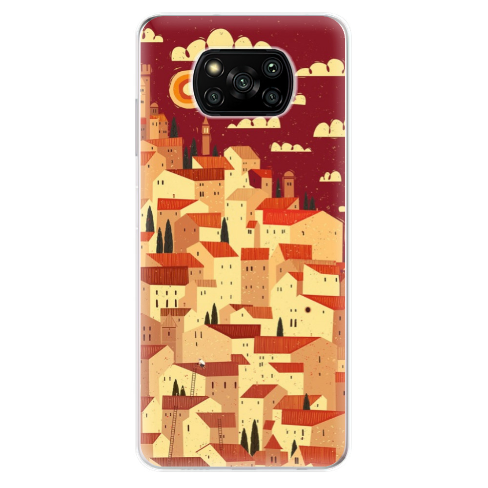 Odolné silikónové puzdro iSaprio - Mountain City - Xiaomi Poco X3 Pro / X3 NFC