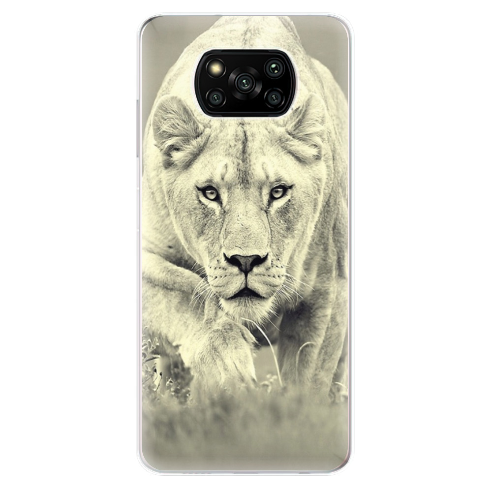 Odolné silikónové puzdro iSaprio - Lioness 01 - Xiaomi Poco X3 Pro / X3 NFC