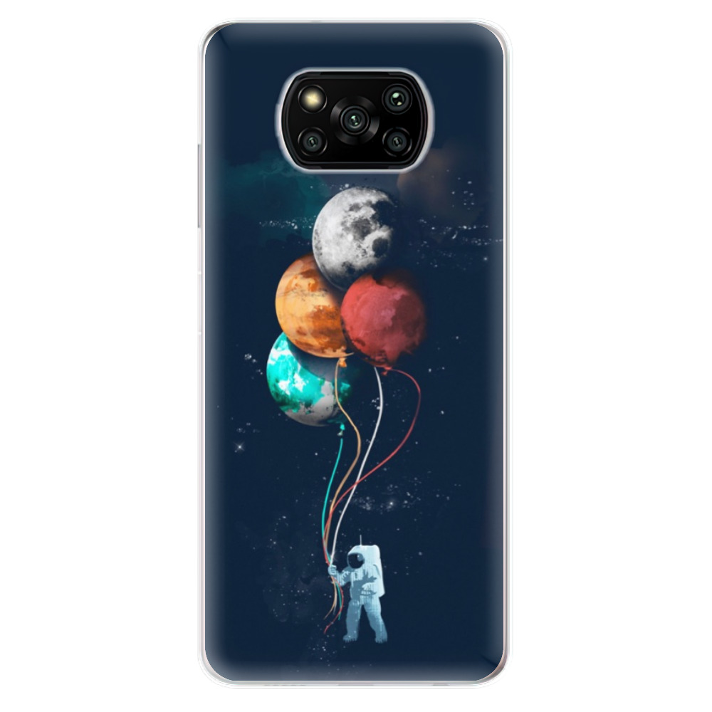 Odolné silikónové puzdro iSaprio - Balloons 02 - Xiaomi Poco X3 Pro / X3 NFC
