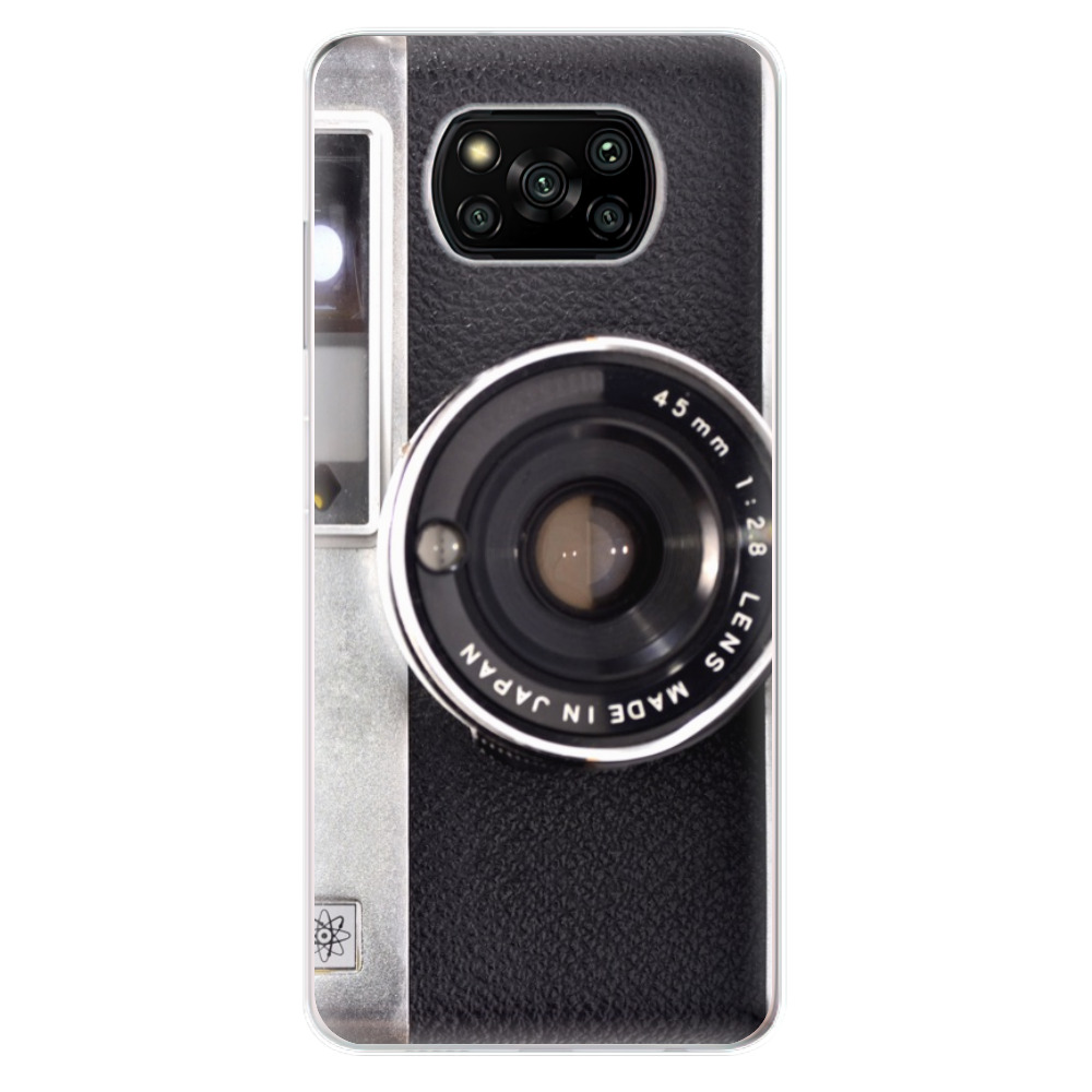 Odolné silikónové puzdro iSaprio - Vintage Camera 01 - Xiaomi Poco X3 Pro / X3 NFC