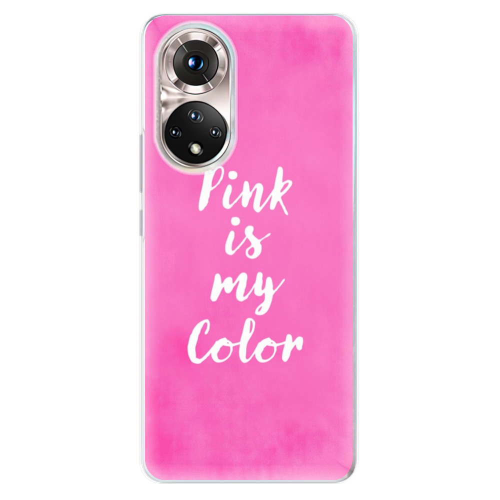 Odolné silikónové puzdro iSaprio - Pink is my color - Honor 50