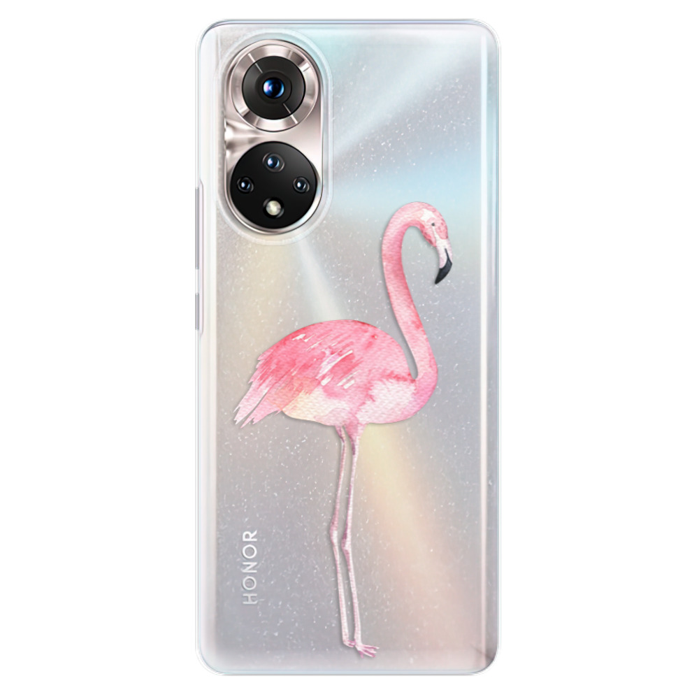 Odolné silikónové puzdro iSaprio - Flamingo 01 - Honor 50