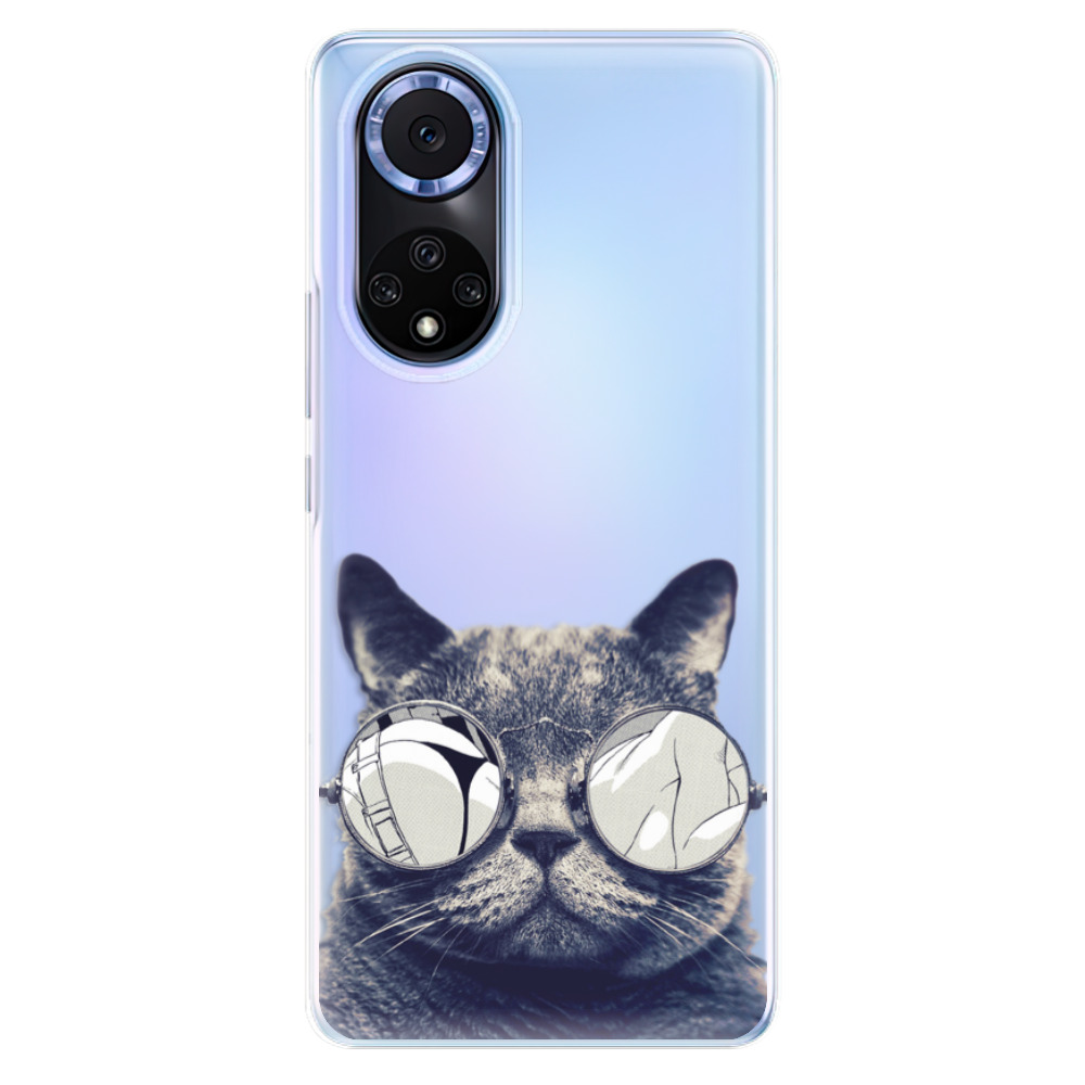 Odolné silikónové puzdro iSaprio - Crazy Cat 01 - Huawei Nova 9