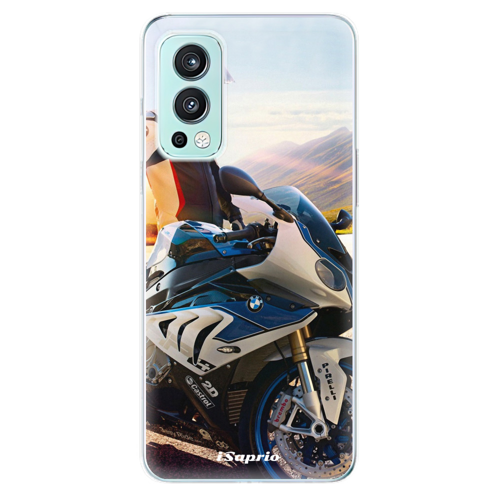 Odolné silikónové puzdro iSaprio - Motorcycle 10 - OnePlus Nord 2 5G