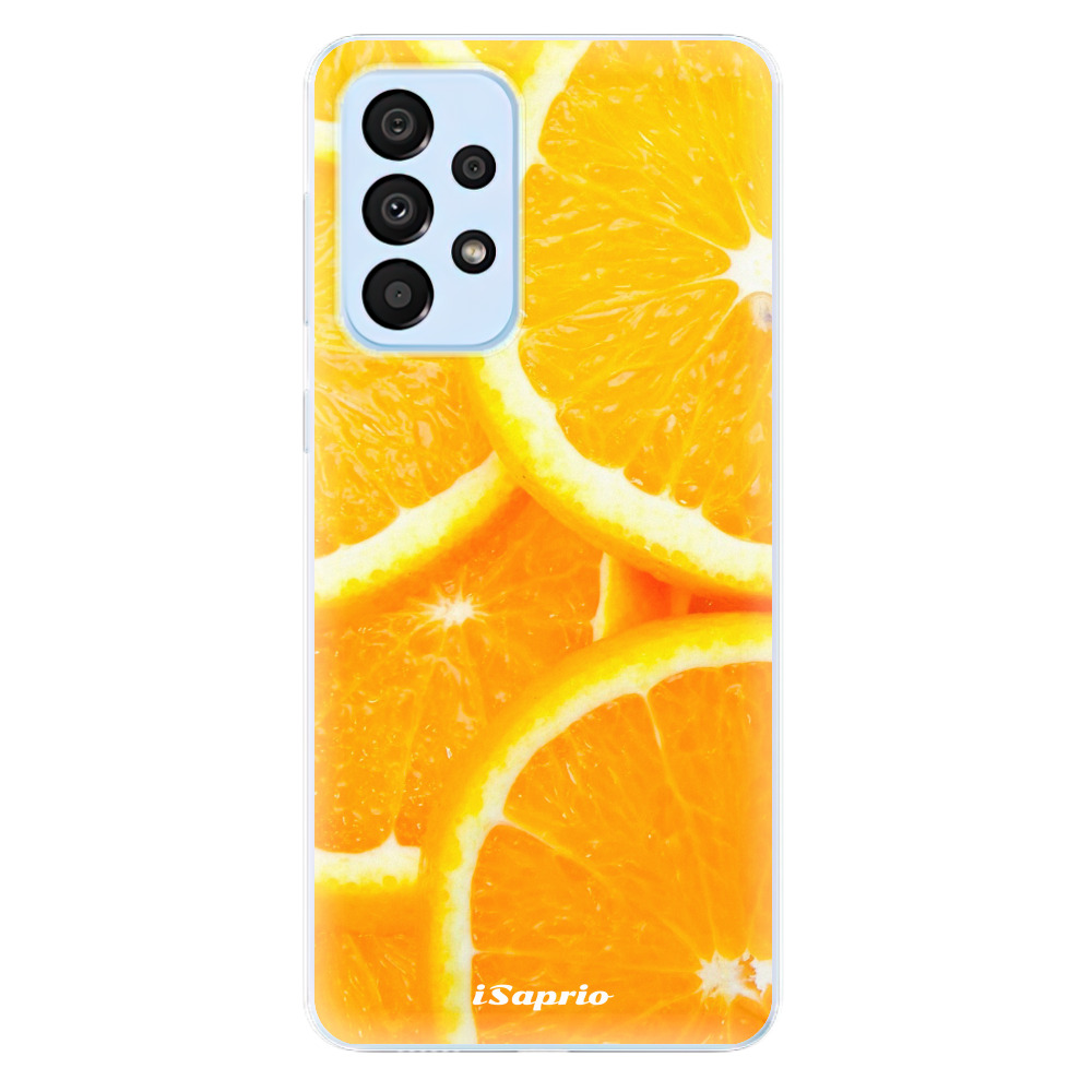 Odolné silikónové puzdro iSaprio - Orange 10 - Samsung Galaxy A33 5G
