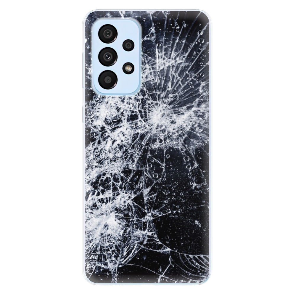 Odolné silikónové puzdro iSaprio - Cracked - Samsung Galaxy A33 5G