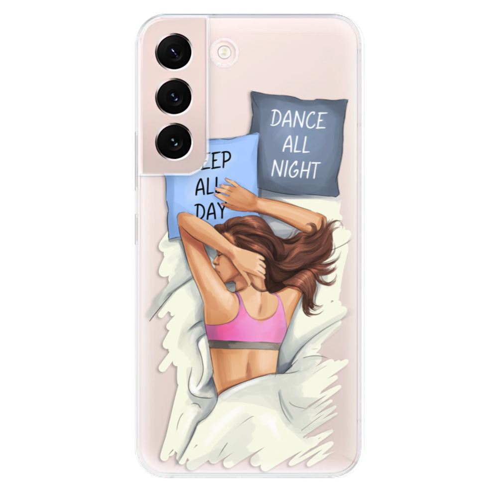 Odolné silikónové puzdro iSaprio - Dance and Sleep - Samsung Galaxy S22+ 5G