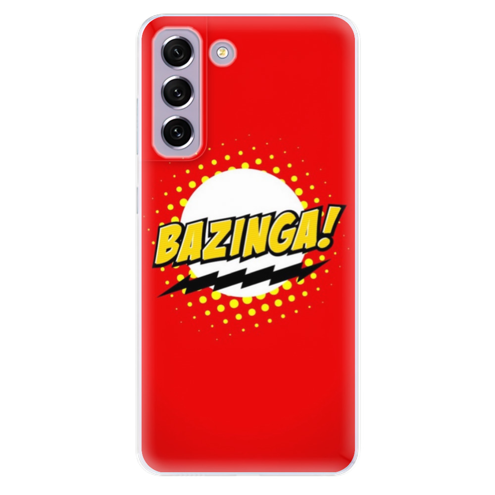 Odolné silikónové puzdro iSaprio - Bazinga 01 - Samsung Galaxy S21 FE 5G