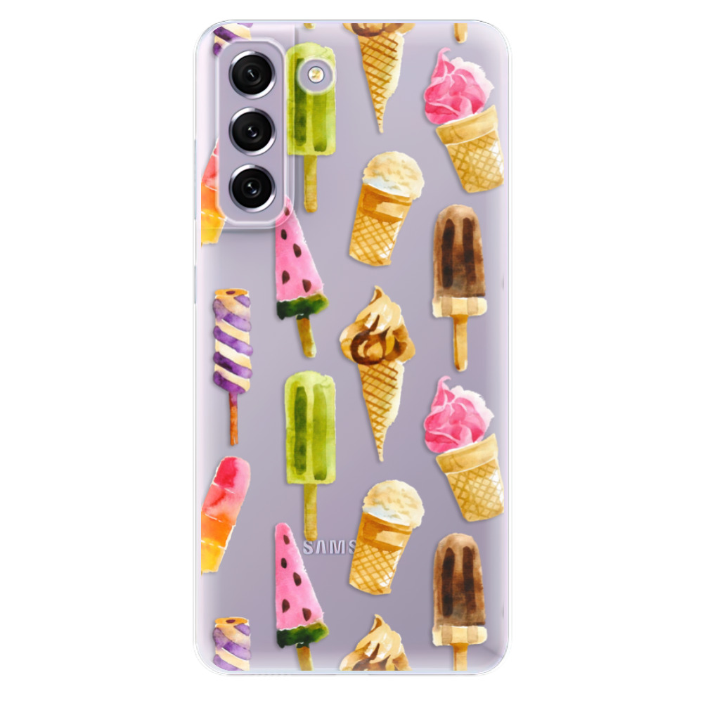 Odolné silikónové puzdro iSaprio - Ice Cream - Samsung Galaxy S21 FE 5G