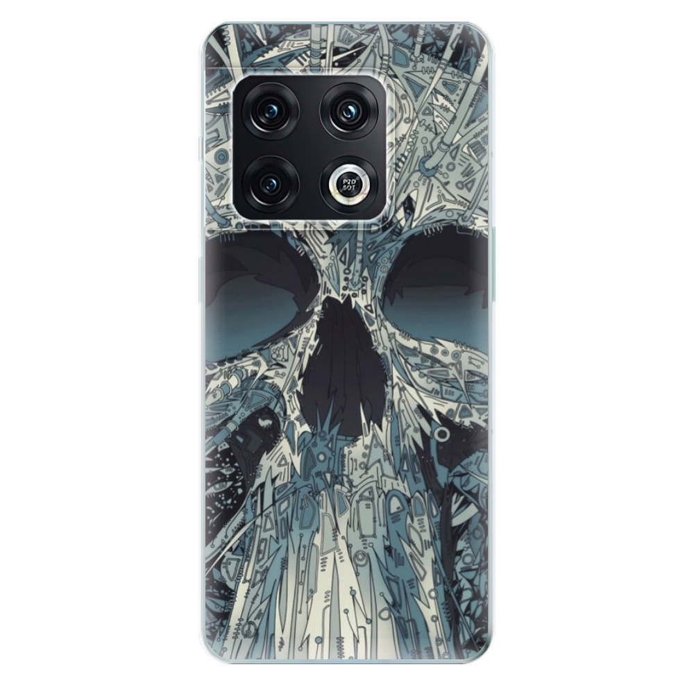 Odolné silikónové puzdro iSaprio - Abstract Skull - OnePlus 10 Pro