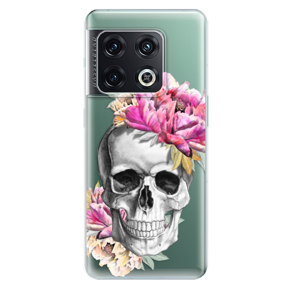 Odolné silikónové puzdro iSaprio - Pretty Skull - OnePlus 10 Pro
