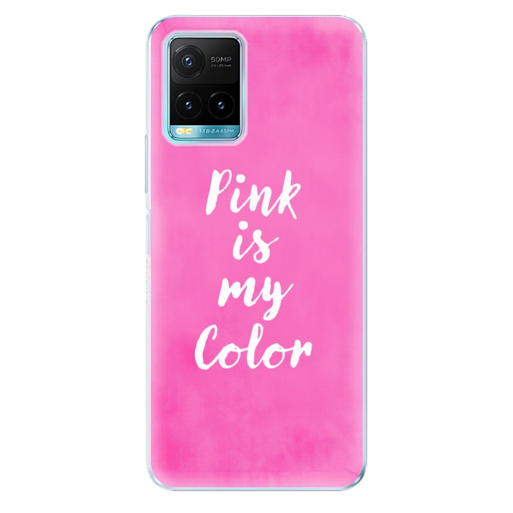 Odolné silikónové puzdro iSaprio - Pink is my color - Vivo Y21 / Y21s / Y33s