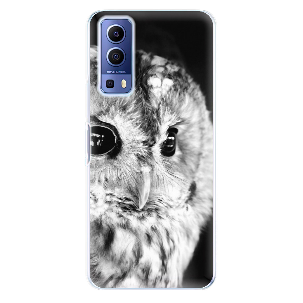 Odolné silikónové puzdro iSaprio - BW Owl - Vivo Y52 5G