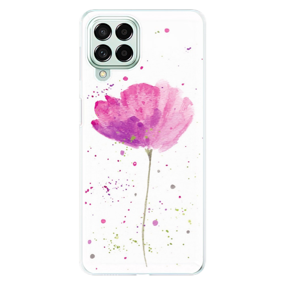 Odolné silikónové puzdro iSaprio - Poppies - Samsung Galaxy M53 5G