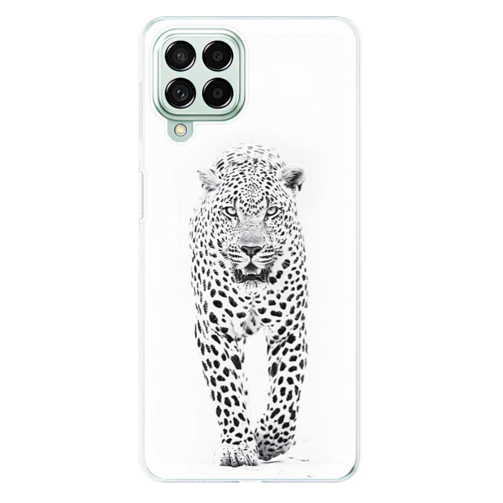 Odolné silikónové puzdro iSaprio - White Jaguar - Samsung Galaxy M53 5G