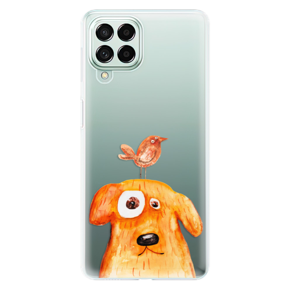 Odolné silikónové puzdro iSaprio - Dog And Bird - Samsung Galaxy M53 5G