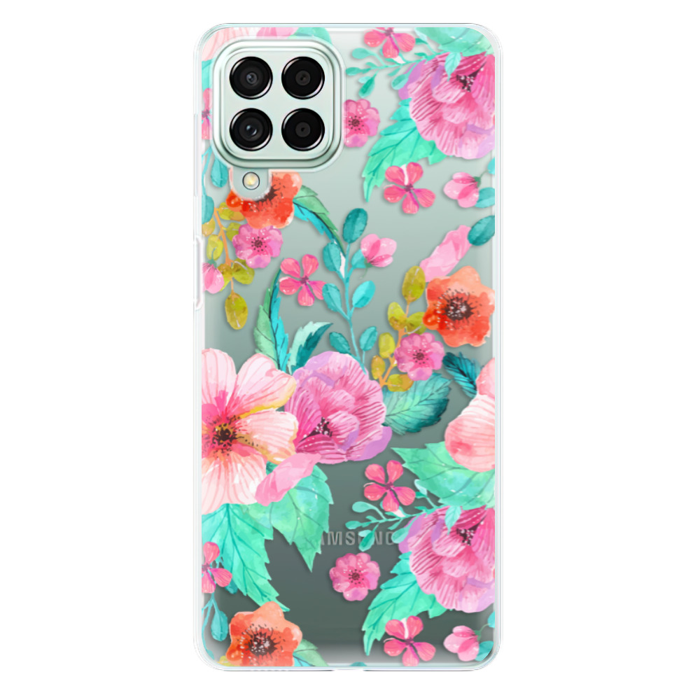 Odolné silikónové puzdro iSaprio - Flower Pattern 01 - Samsung Galaxy M53 5G
