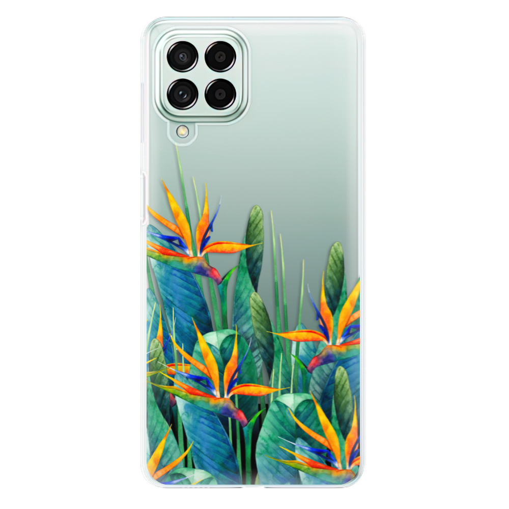 Odolné silikónové puzdro iSaprio - Exotic Flowers - Samsung Galaxy M53 5G