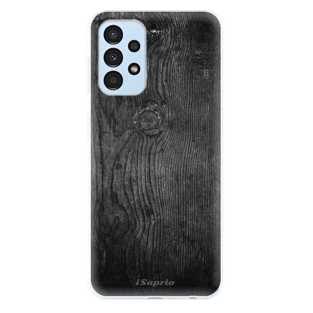 Odolné silikónové puzdro iSaprio - Black Wood 13 - Samsung Galaxy A13