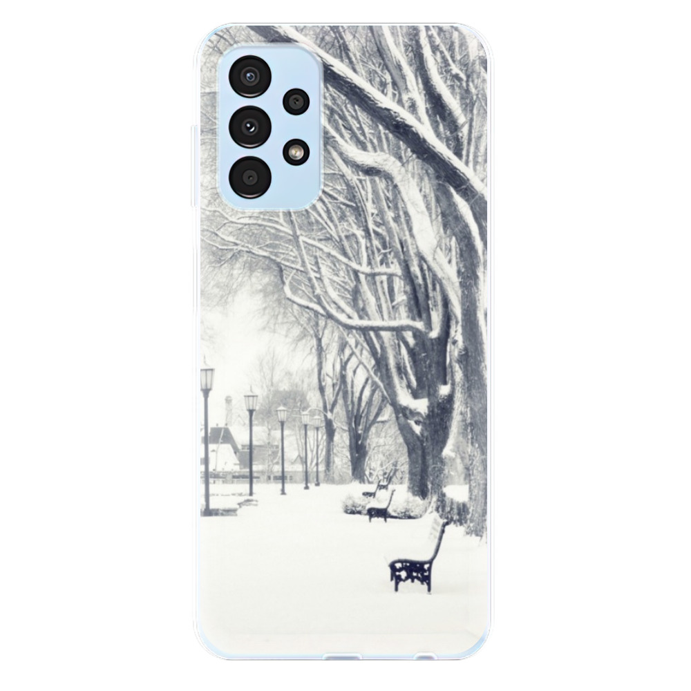 Odolné silikónové puzdro iSaprio - Snow Park - Samsung Galaxy A13
