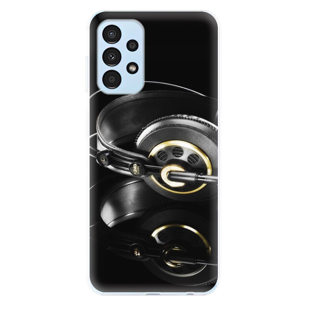 Odolné silikónové puzdro iSaprio - Headphones 02 - Samsung Galaxy A13