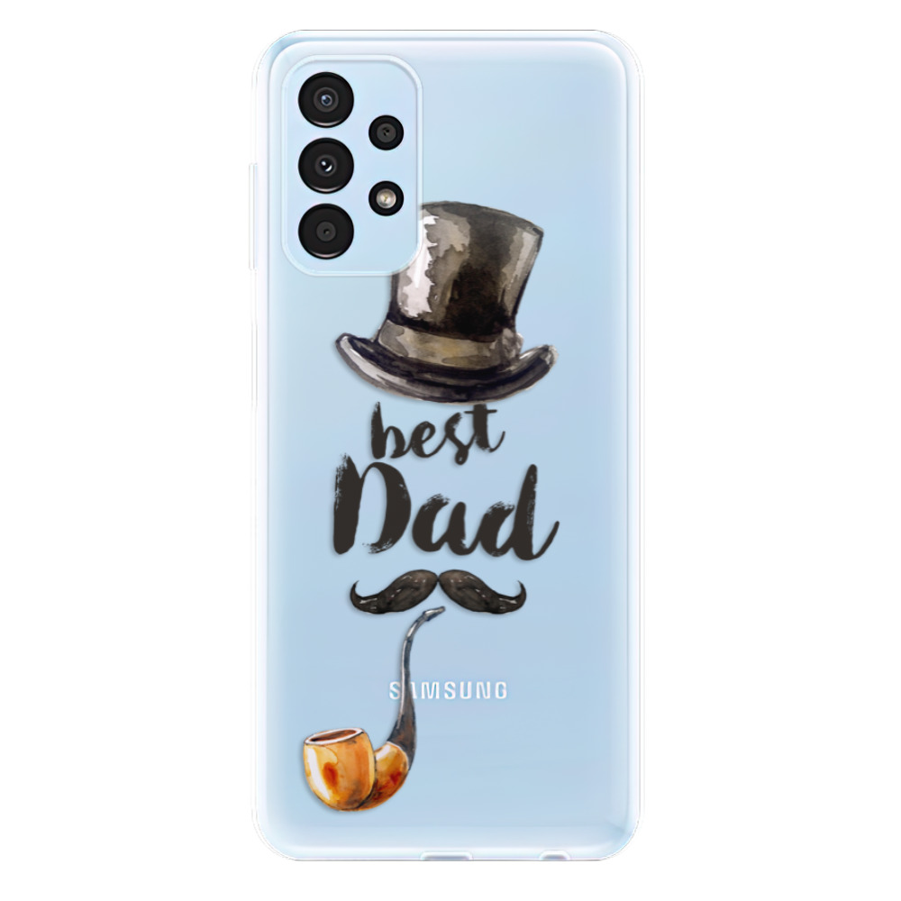 Odolné silikónové puzdro iSaprio - Best Dad - Samsung Galaxy A13