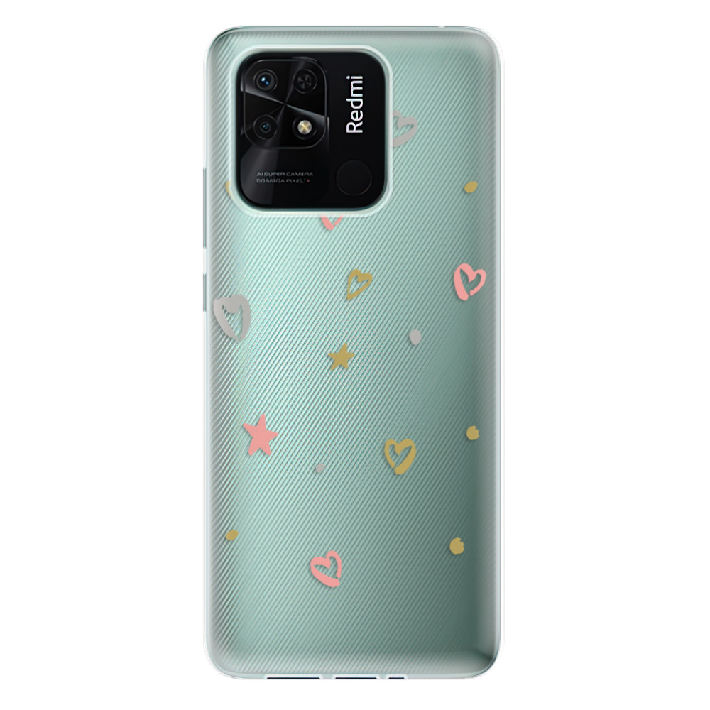 Odolné silikónové puzdro iSaprio - Lovely Pattern - Xiaomi Redmi 10C