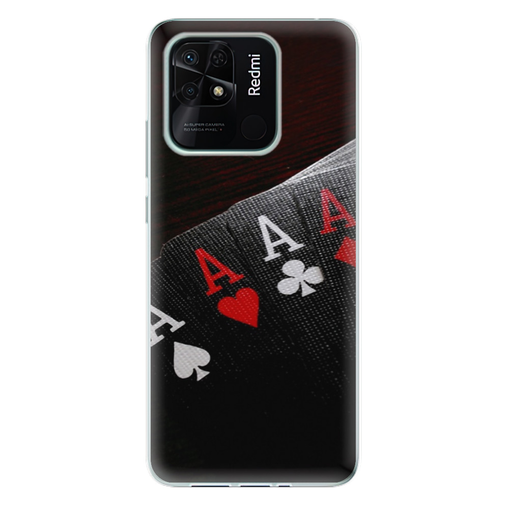 Odolné silikónové puzdro iSaprio - Poker - Xiaomi Redmi 10C