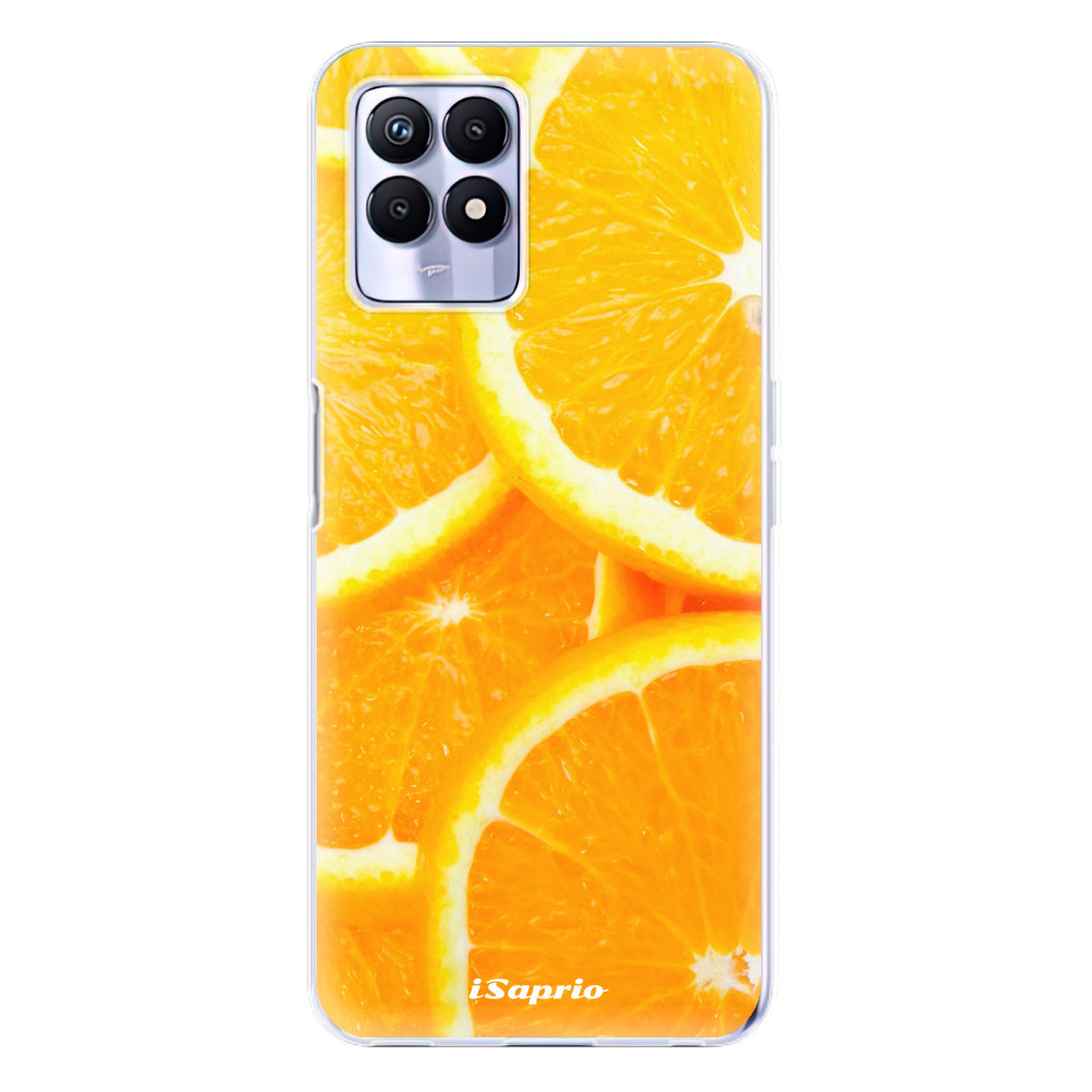Odolné silikónové puzdro iSaprio - Orange 10 - Realme 8i