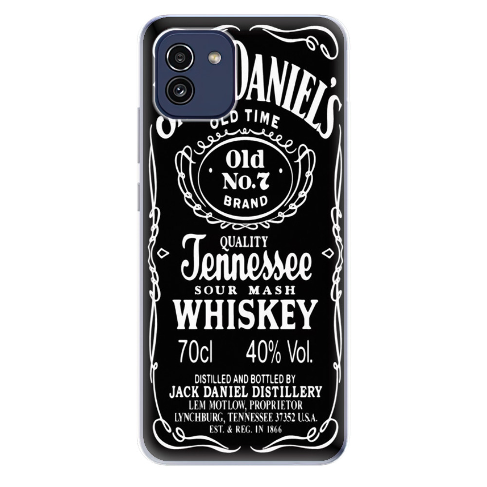 Odolné silikónové puzdro iSaprio - Jack Daniels - Samsung Galaxy A03