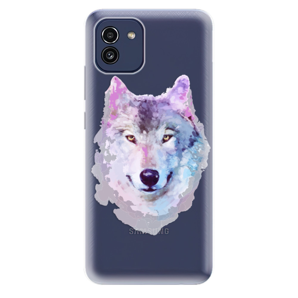 Odolné silikónové puzdro iSaprio - Wolf 01 - Samsung Galaxy A03