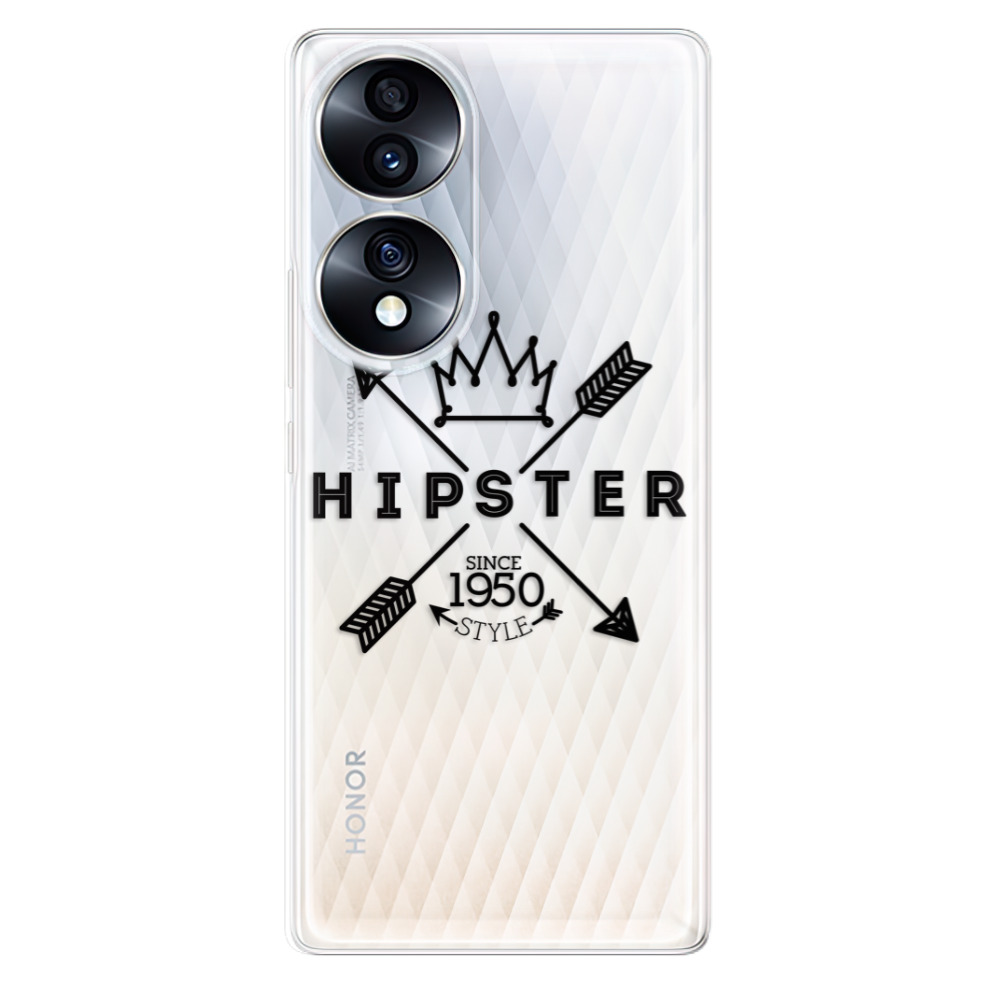 Odolné silikónové puzdro iSaprio - Hipster Style 02 - Honor 70