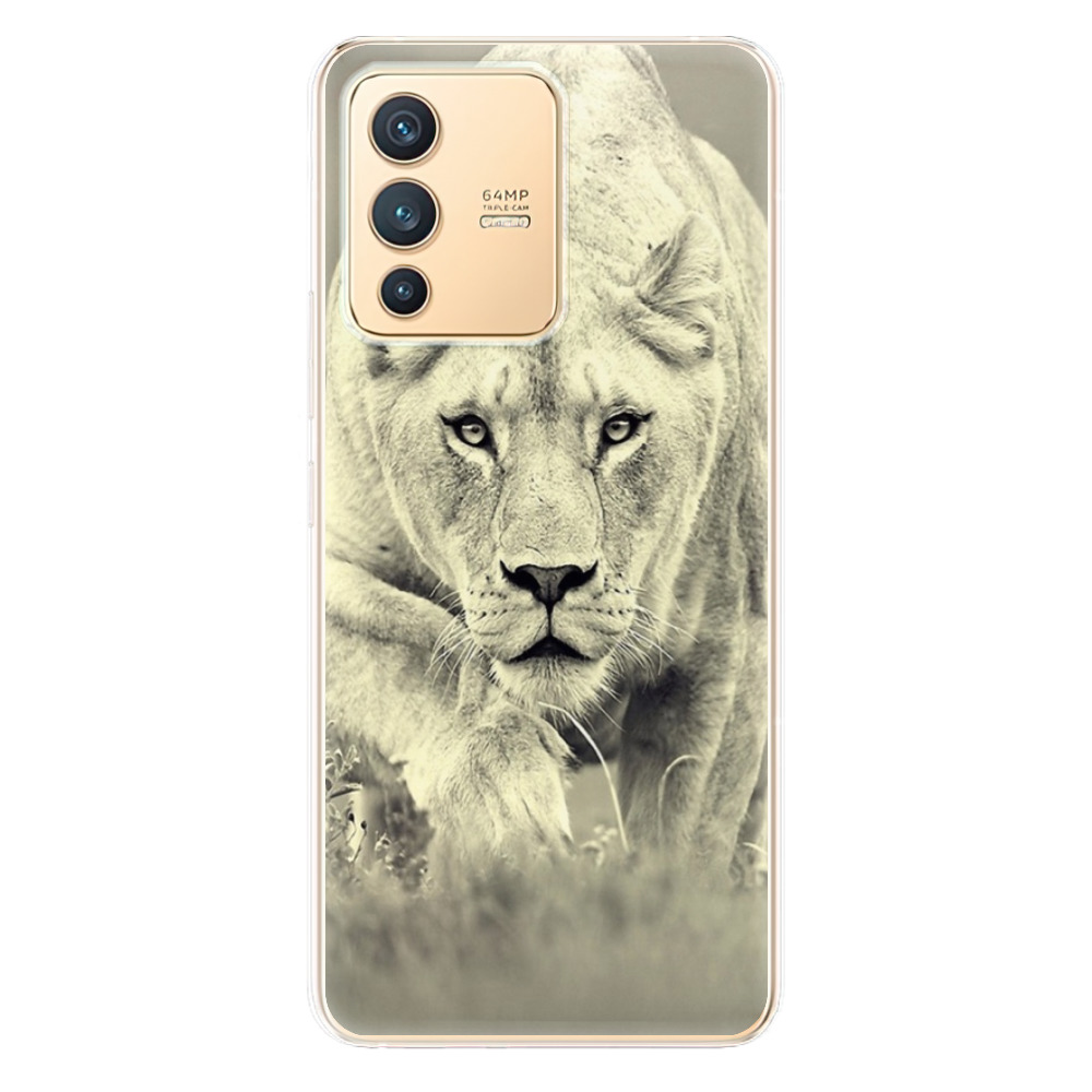 Odolné silikónové puzdro iSaprio - Lioness 01 - Vivo V23 5G