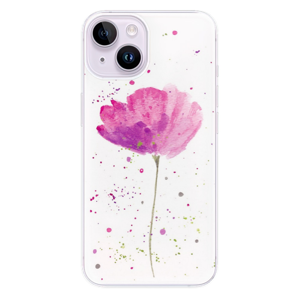 Odolné silikónové puzdro iSaprio - Poppies - iPhone 14