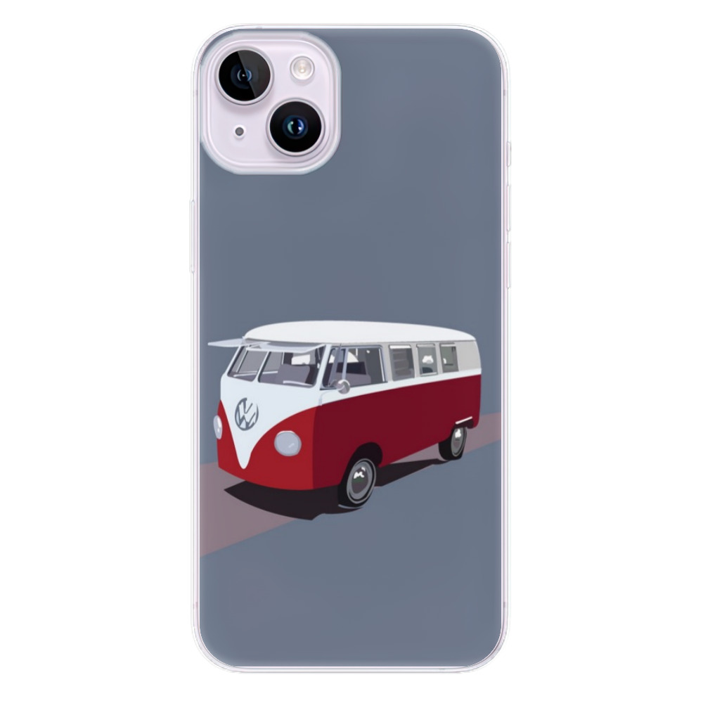 Odolné silikónové puzdro iSaprio - VW Bus - iPhone 14 Plus