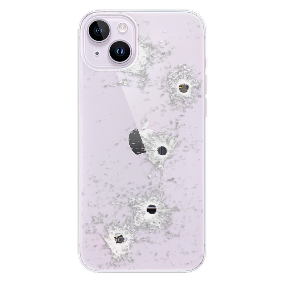 Odolné silikónové puzdro iSaprio - Gunshots - iPhone 14 Plus