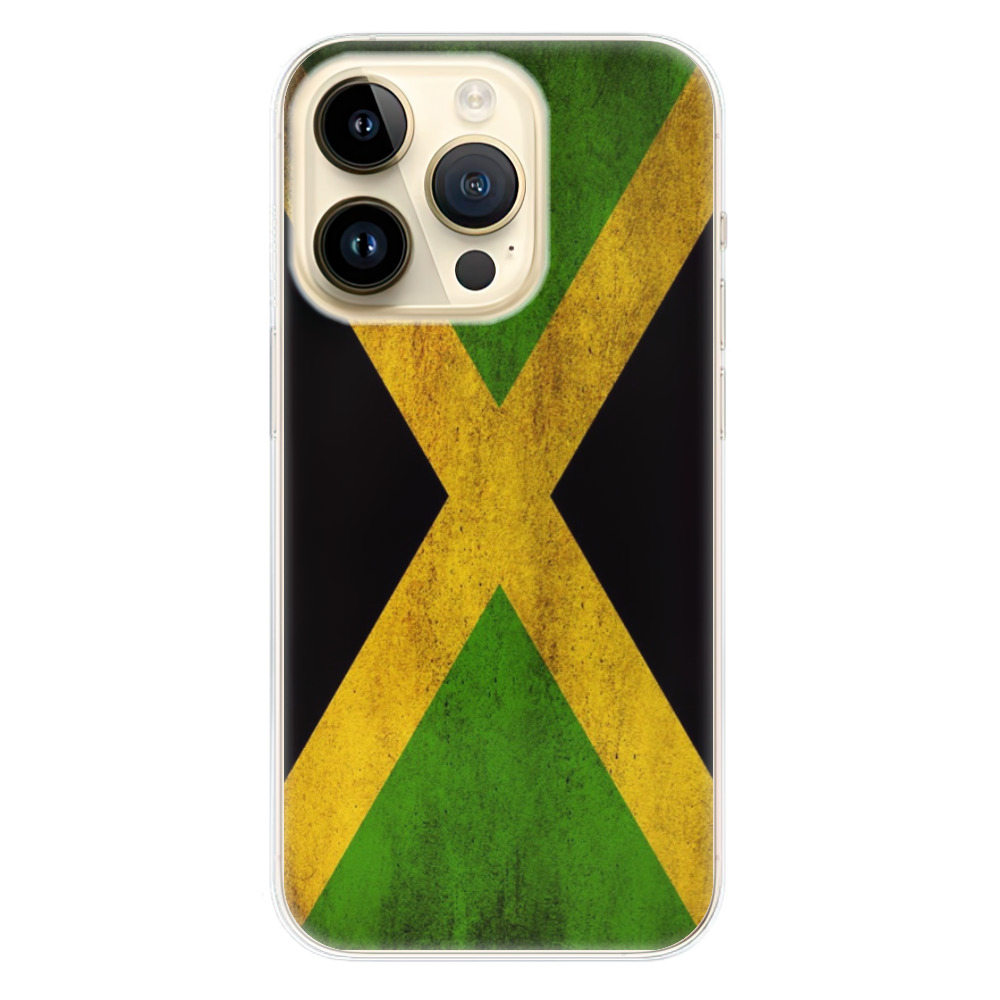 Odolné silikónové puzdro iSaprio - Flag of Jamaica - iPhone 14 Pro